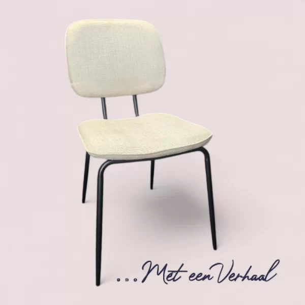 Stoel Ivar gerecycled polyester taupe