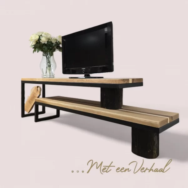TV-meubel Triple Wood
