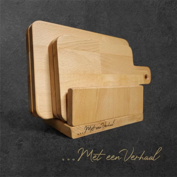 Luxe Broodplankjes compleet met houder - Afbeelding 2