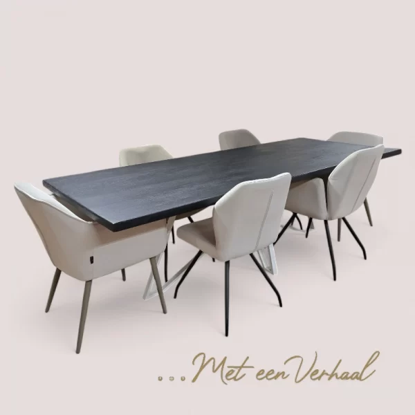 Tafelblad Zwart Eiken