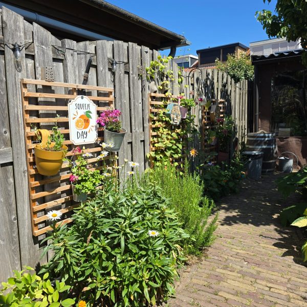 Douglas Tuinscherm uit resthout - Afbeelding 2